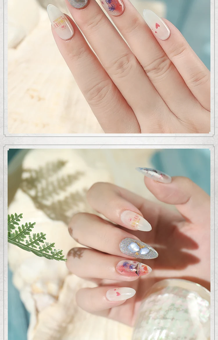1 лист стикеры 3D на ногти Nail Art Богемия Стиль ногтей наклейки для ногтей наклейки украшения Маникюр Z0218