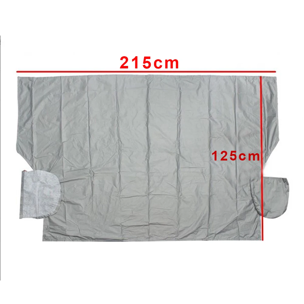 

Parts Windshield cover Accessories Exterior Waterproof Gray Anti-radiation