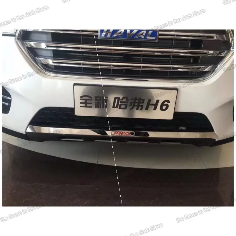 

Lsrtw2017 stainless steel Car Front rear bumper trims for Haval H6 2017 2018 2019 2020 Interior Accessories decoration
