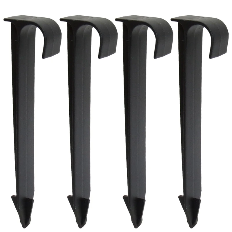 100Pcs Dn16 Tube Pipe Hose Holders C Type Ground Stakes For Pe Tubing Drip Irrigation Fittings Brackets Garden Water Connectors | Дом и сад