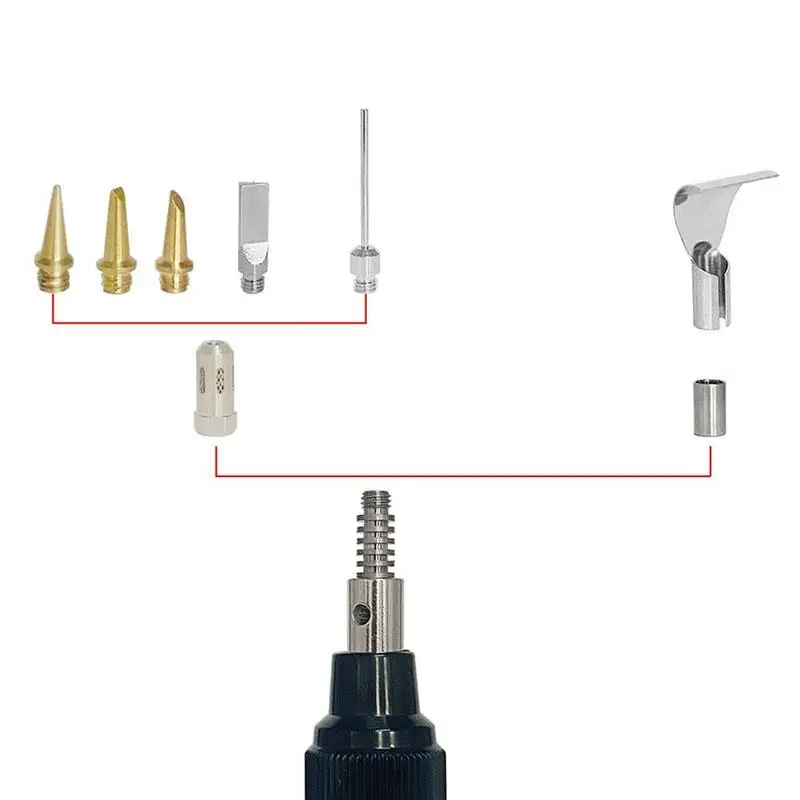 

17PCS Gas Soldering Iron Kit Welding Tools For Electronic Set Device Gun Soldering S2B1