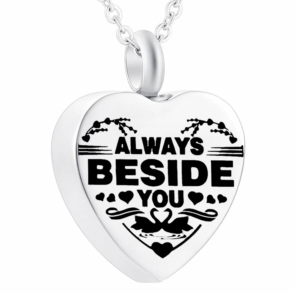 Украшения для кулона с пеплом 11 сердечко Кремация стилей из нержавеющей стали