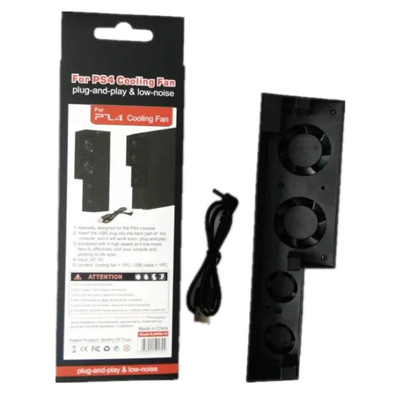 Вентилятор охлаждения 4 кулер вентилятор внешняя турбо температура подставка