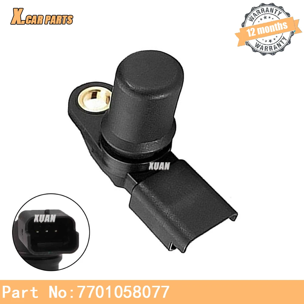 7701058077 Датчик положения распредвала для Nissan Almera Kubistar Micra Note Qashqai Tiida Renault Opel Vauxhall