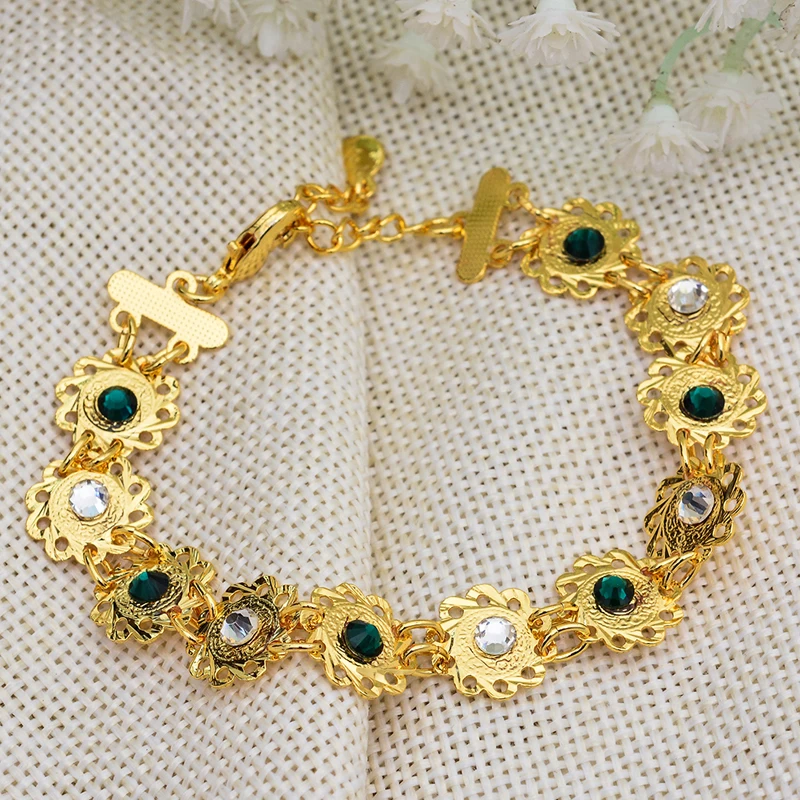 Турция браслет для монет новый женщин золотой цвет курдский Шарм Арабский