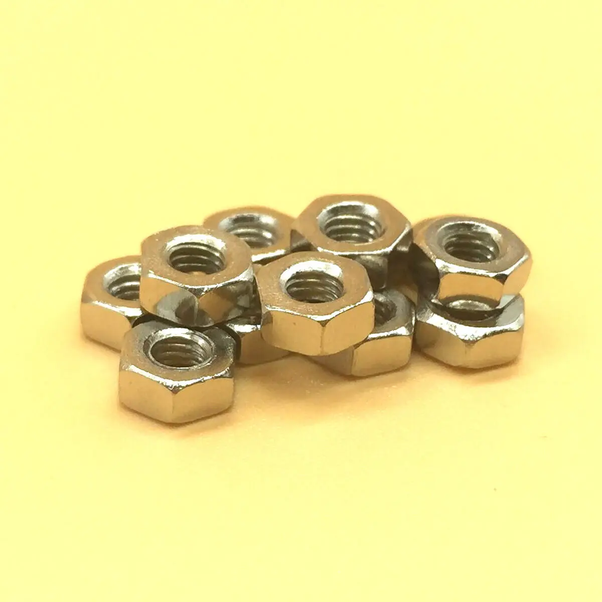 

12 Pcs M12 x 1.75 Stainless Steel Hex Nut Right Hand Thread [C1]