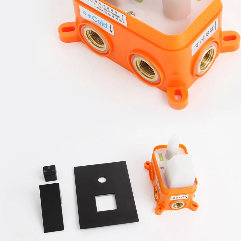 Смеситель для душа BAKALA латунный кран с потайной коробкой 1-2-3 направления