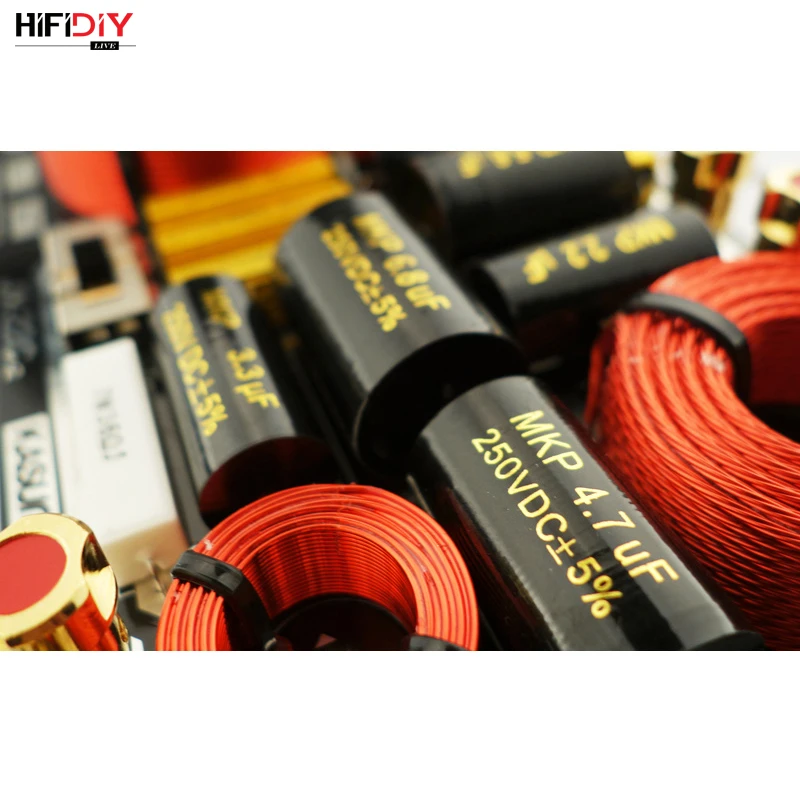 HIFIDIY LIVE HI-END JX-22C 2 Way speaker Unit (твитер + бас) HiFi HOME Speakers audio Frequency Divider Crossover Filters on - Аудио разделитель частот Hi-End JX-22C 2 Way от HIFIDIY LIVE (твитер + бас) для домашних HiFi-колонок.