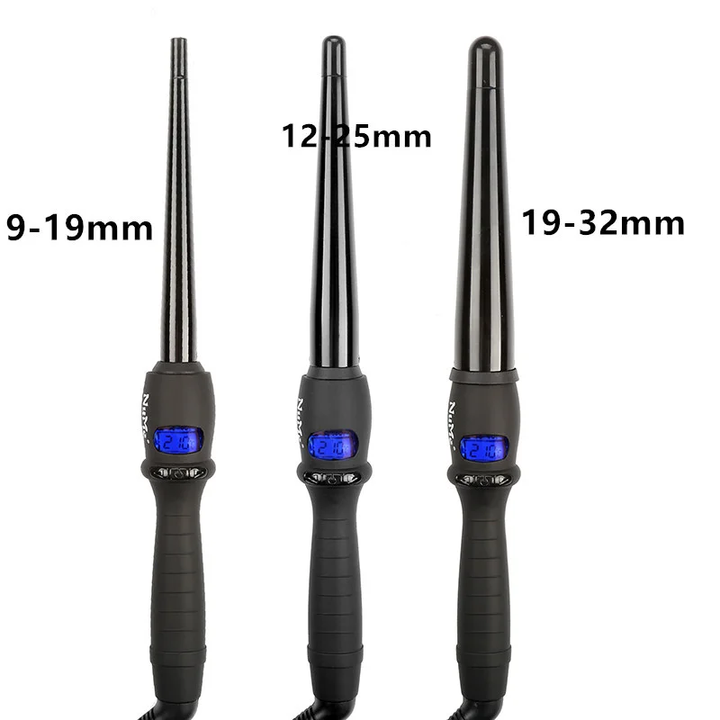 Электрические щипцы для завивки волос профессиональные коническая Плойка