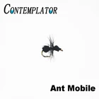 CONTEMPLATOR 5 шт. 16 # Летающая приманка Ant мобильный мушек для ловли нахлыстом поверхности воды суши узоры приманка 