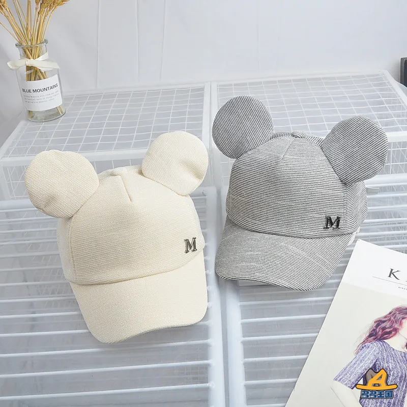 Детская бейсбольная кепка для новорожденных Детские кепки от солнца с большими