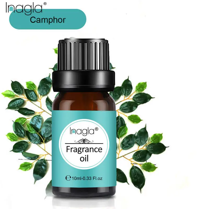 

Inagla Camphor Fragrance Essential Oils 10ml Pure Plant Fruit Oil For Aromatic Aromatherapy Diffusers Ylang Ylang Citronella Oil