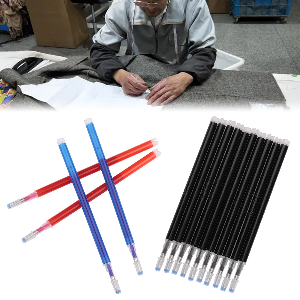 10 шт./лот исчезающая при высокой температуре маркеры из ткани карандаши с