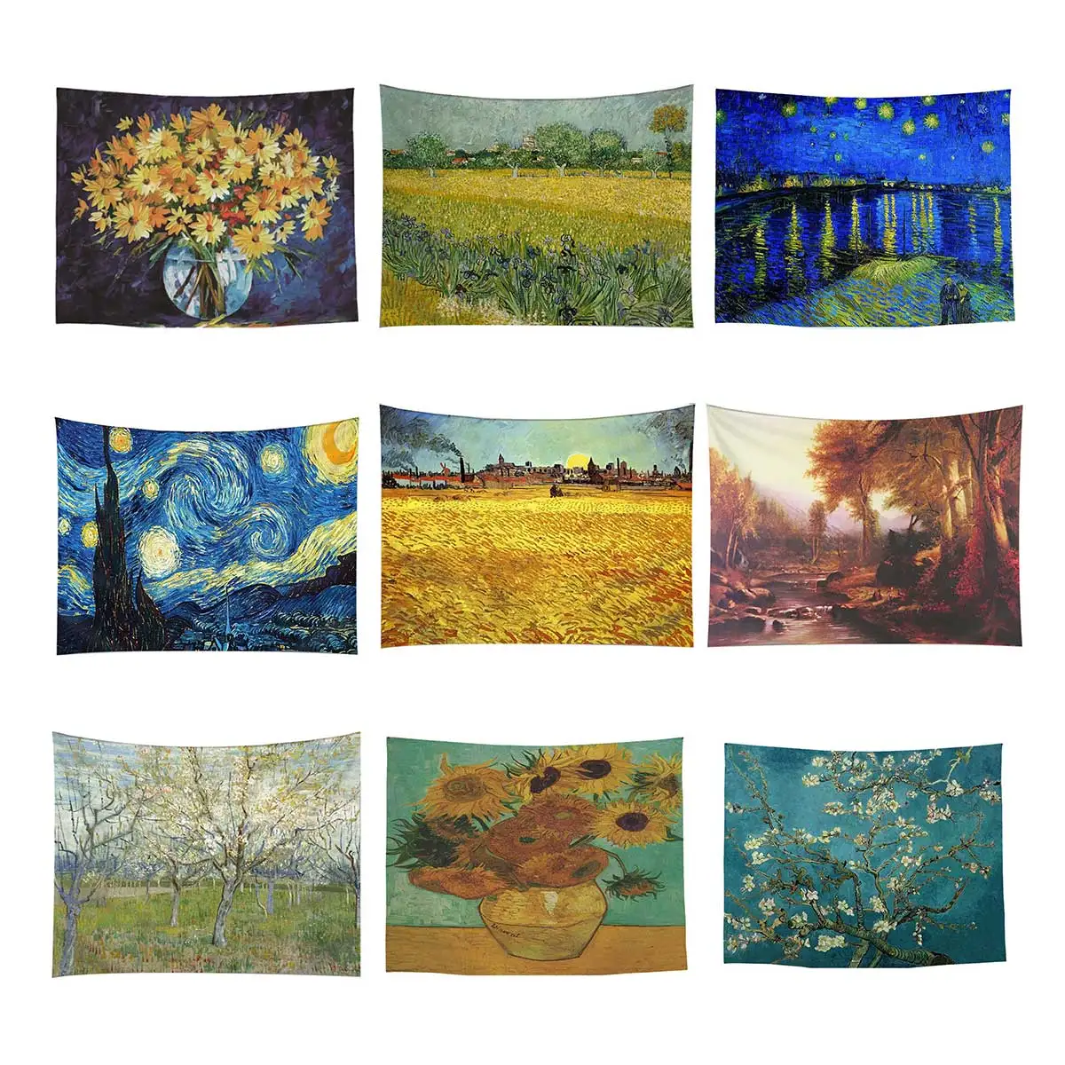 

Гобелен настенный в стиле ретро, 150x200 см, картина маслом, гобелен для спальни, гостиной, общежития