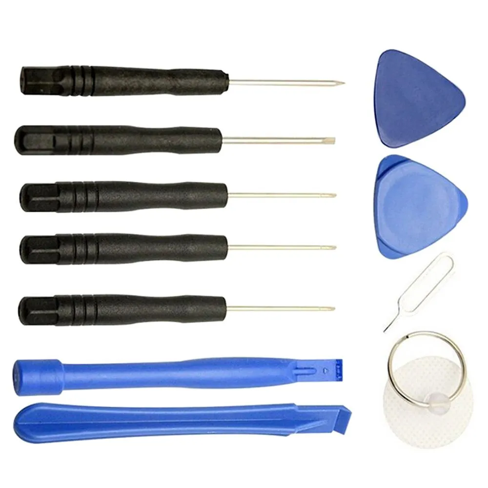 

11 In 1 Cell Phones Opening Pry Mobile Phone Repair Tool Kit Screwdriver Set For Iphone Samsung Xiaomi Accessory Bundles DT6