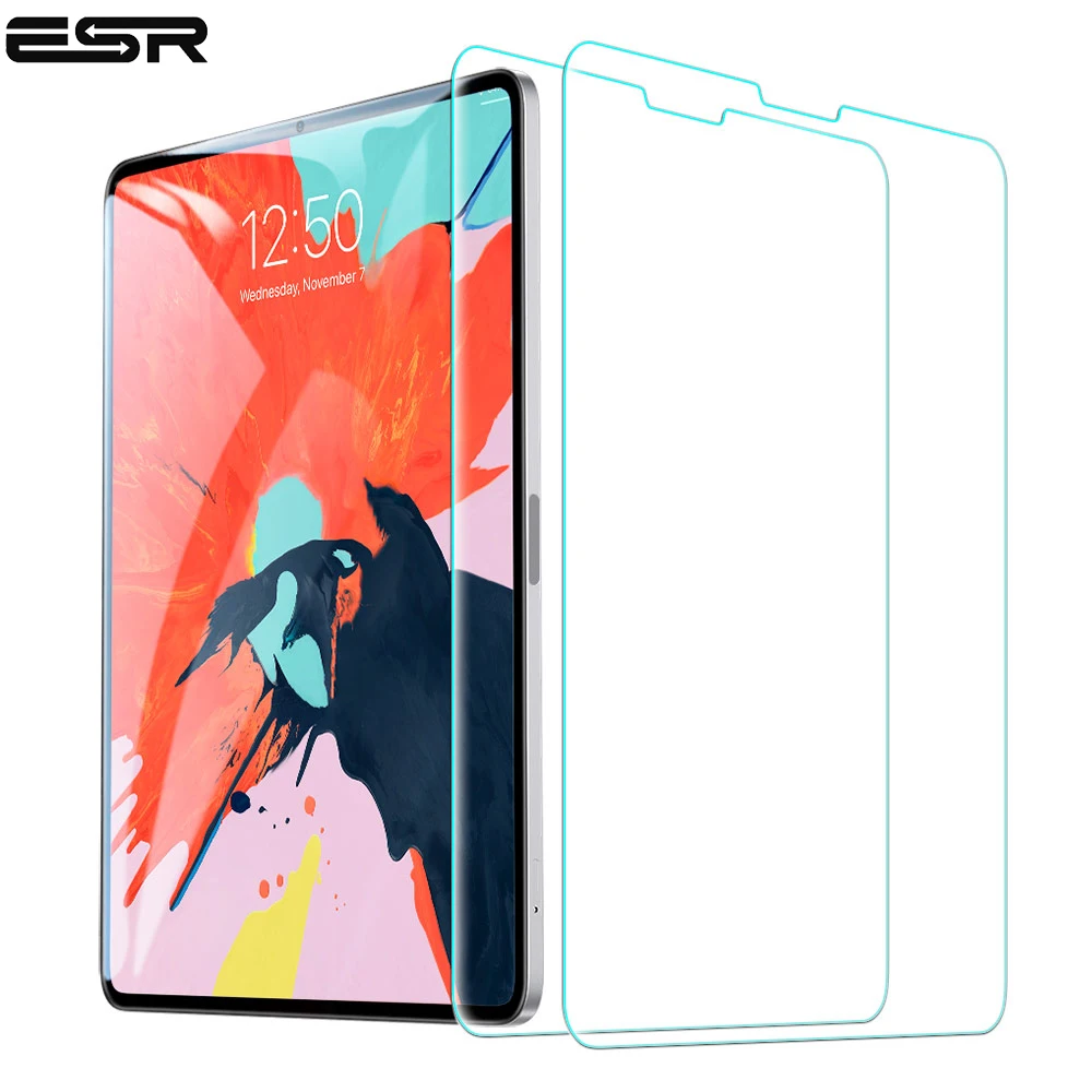 ESR HD Защита экрана для iPad Pro 12,9 3X закаленное стекло для планшета защитная пленка для экрана против царапин для iPad Pro 12,9