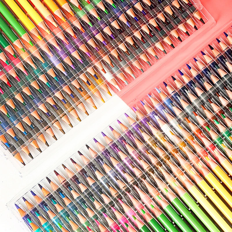 

120/160/180 Professional Sketching Colored Oily Pencils For Artist Drawing Wood Soft Oil Multicolour Pencil Pen Sationery