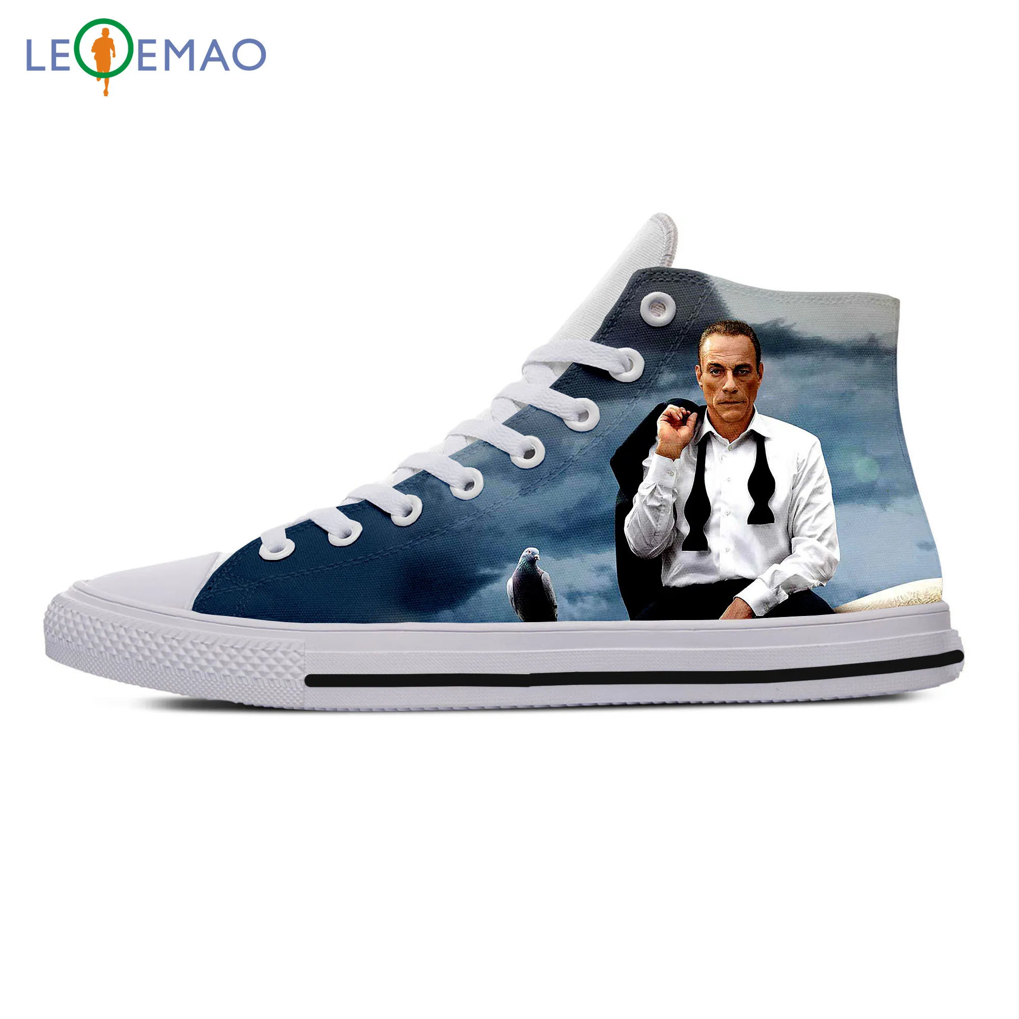 Мужские парусиновые туфли на заказ повседневная удобная обувь большие размеры