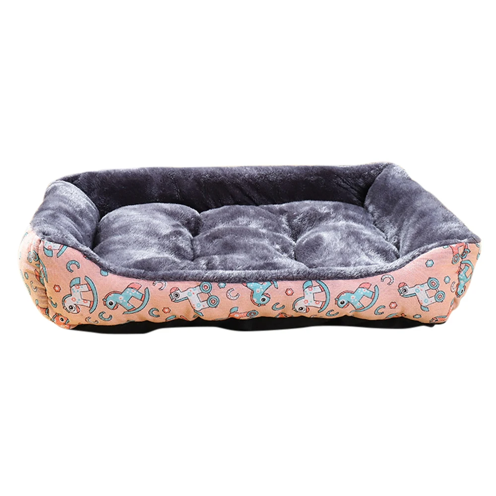 

Pet Cat Dog Bed Mats Warm Cozy Dog House Soft Fleece Nest Dog Baskets House Mat Washable Waterproof Kennel Pet Products Supplies