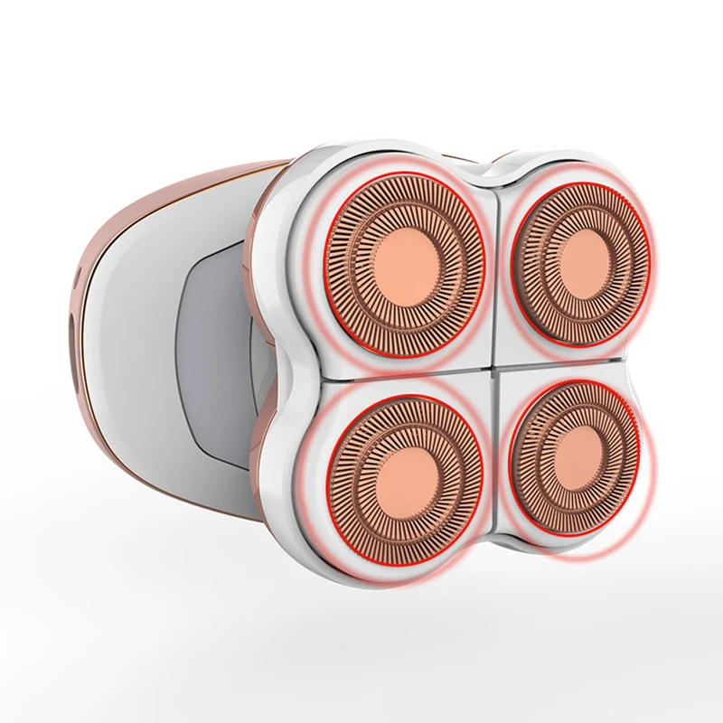 

Электробритва эпилятор, устройство для удаления волос, Женский руки и ноги эпилятор, безболезненный уход за кожей, USB Перезаряжаемый четыре...