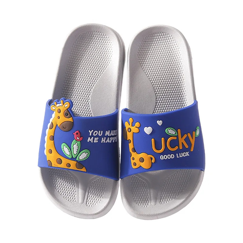 Children's Slippers Boys and Girls Antiskid Home Room Cartoon Bathroom Slippers Slipper Women Slippers House Women Shoes