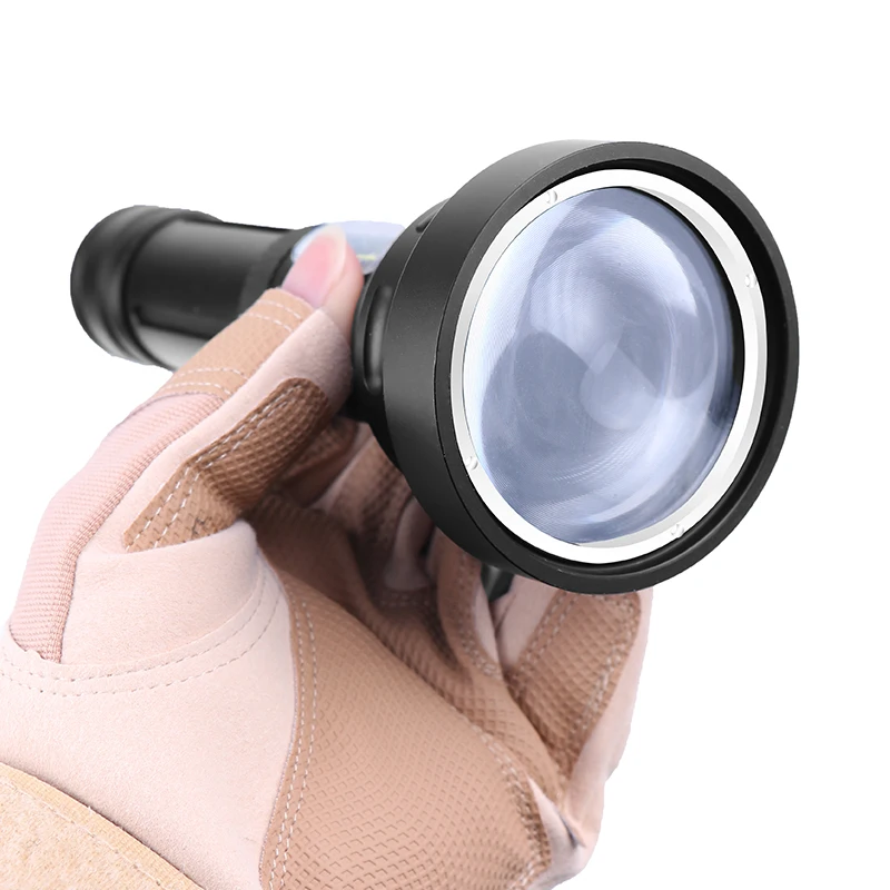 Мощный Белый светодиодный фонарик 2000 м 20 000 лм масштабируемый тверсветильник