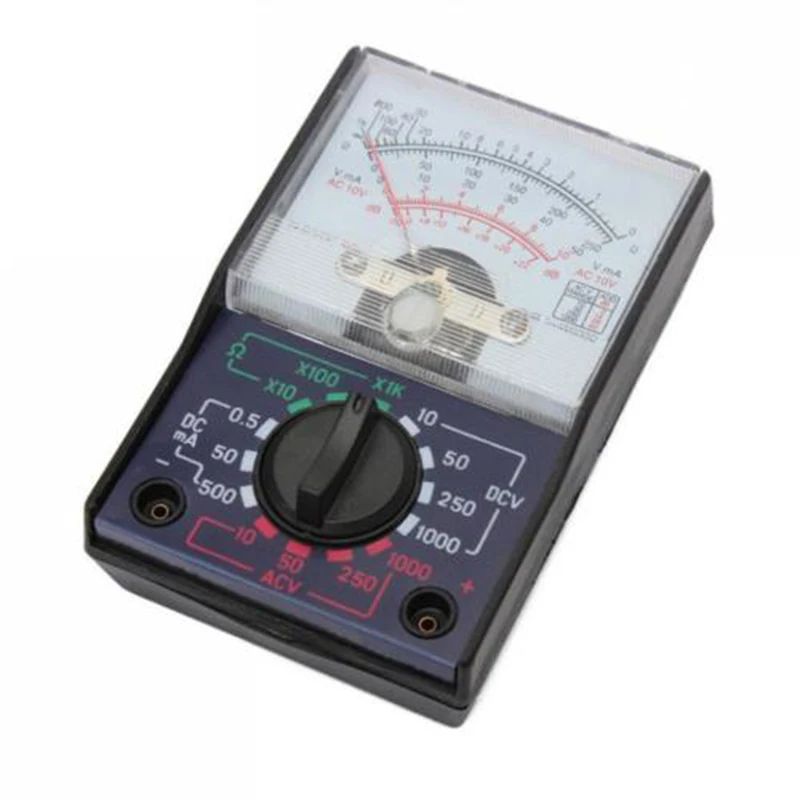

AC / DC 1000V Electric Analog Multimeter Multitester Portable Voltmeter Ammeter Voltage Current OHM Multi Meter Tester
