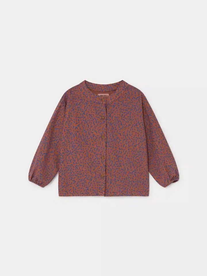 blouse Одежда для маленьких девочек; BC; рубашка с гофрированным воротником; юбка-пачка; детская блузка на пуговицах Сатурна; топы; Рождественский наряд; комплект одежды для маленьких мальчиков - Цвет: blouse