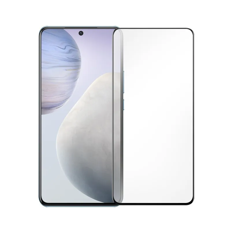 

Full Cover Tempered Glass For VIVO X50 X60 X60T X30 Pro Black Edge Screen Protector For VIVO X27 X30Pro HD Front Protective Film