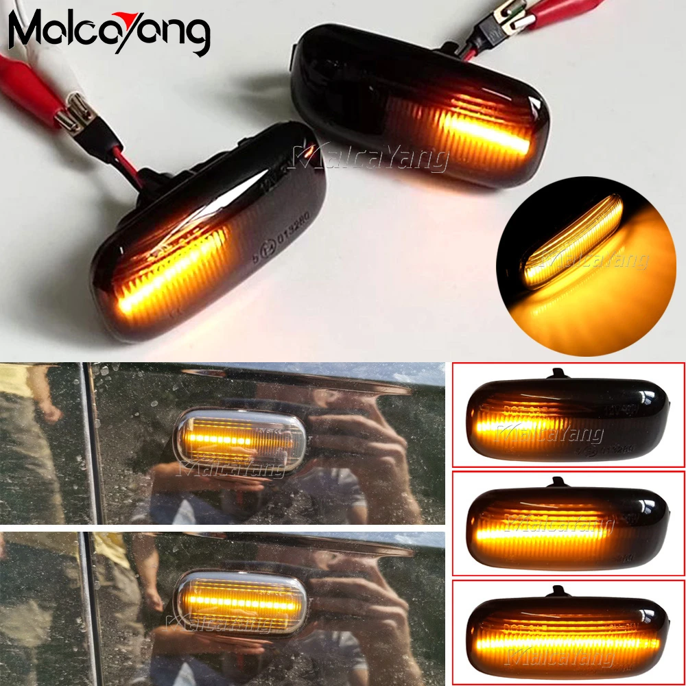 

Dynamic Turn Signal Light LED Side Marker Fender Sequential Indicator Lamp For Audi A3 S3 8P A4 S4 RS4 B6 B7 B8 A6 S6 RS6 C5 C7