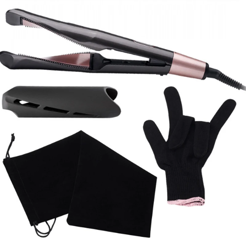 Профессиональный выпрямитель 2 в 1 электрический и щипцы для завивки волос Плойка