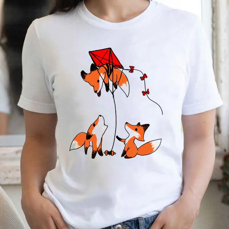 Женская футболка с рисунком в стиле 90 х смешная изображением животных тыквы на