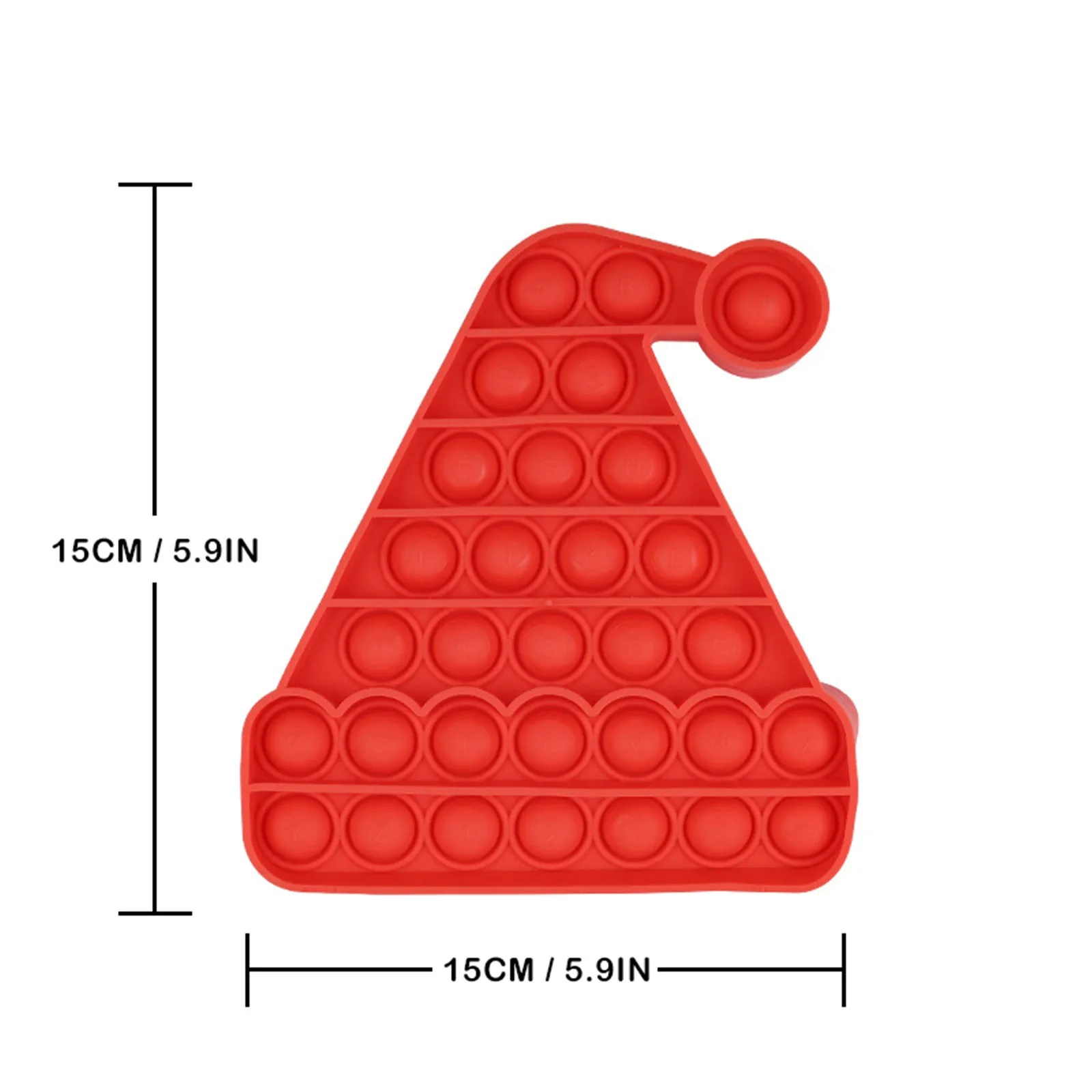 Juguete sensorial antiestr&eacute;s para ni&ntilde;os y adultos, juguete antiestr&eacute;s de burbujas de empuje para aliviar el estr&eacute;s, divertido, regalos de descompresi&oacute;n-1
