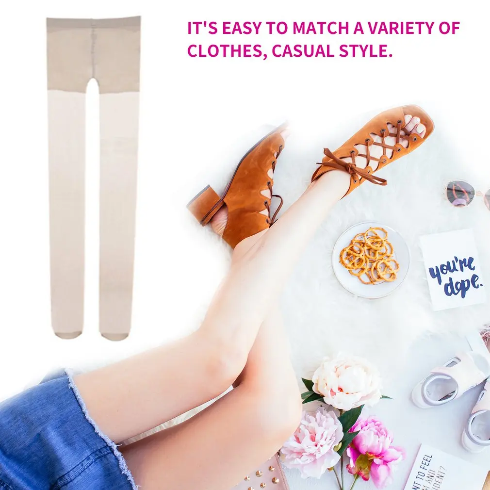 Ультратонкие пикантные мягкие женские прозрачные колготки цветные чулки