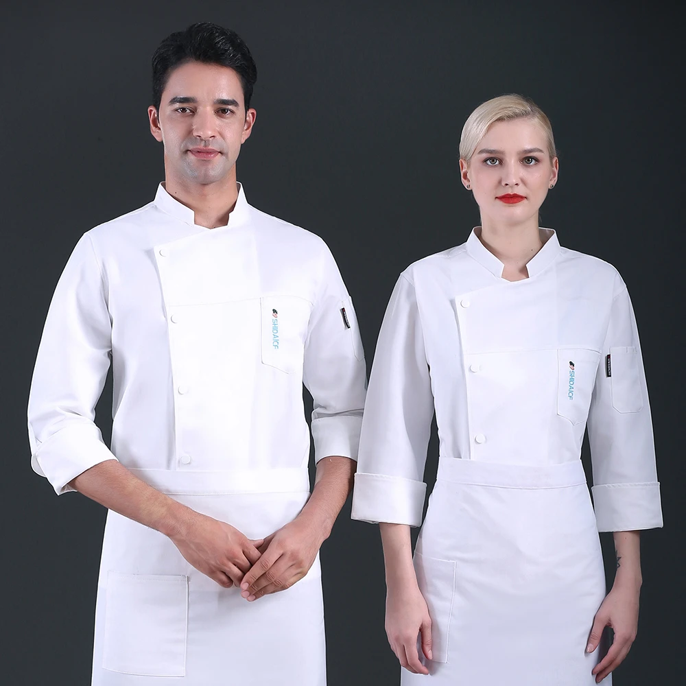 Форма шеф повара куртка для ресторана и кухни одежда готовки хлебобулочных