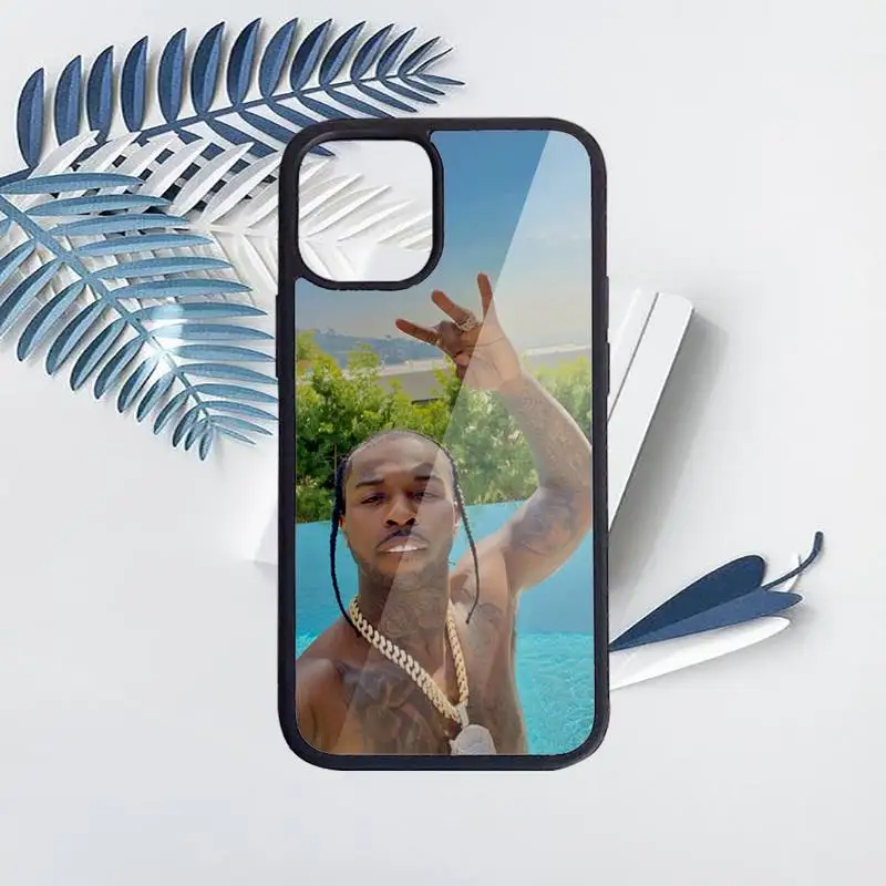 

Pop Smoke famous rapper Phone Case PC for iPhone 11 12 pro XS MAX 8 7 6 6S Plus X 5S SE 2020 XR Luxury brand shell funda