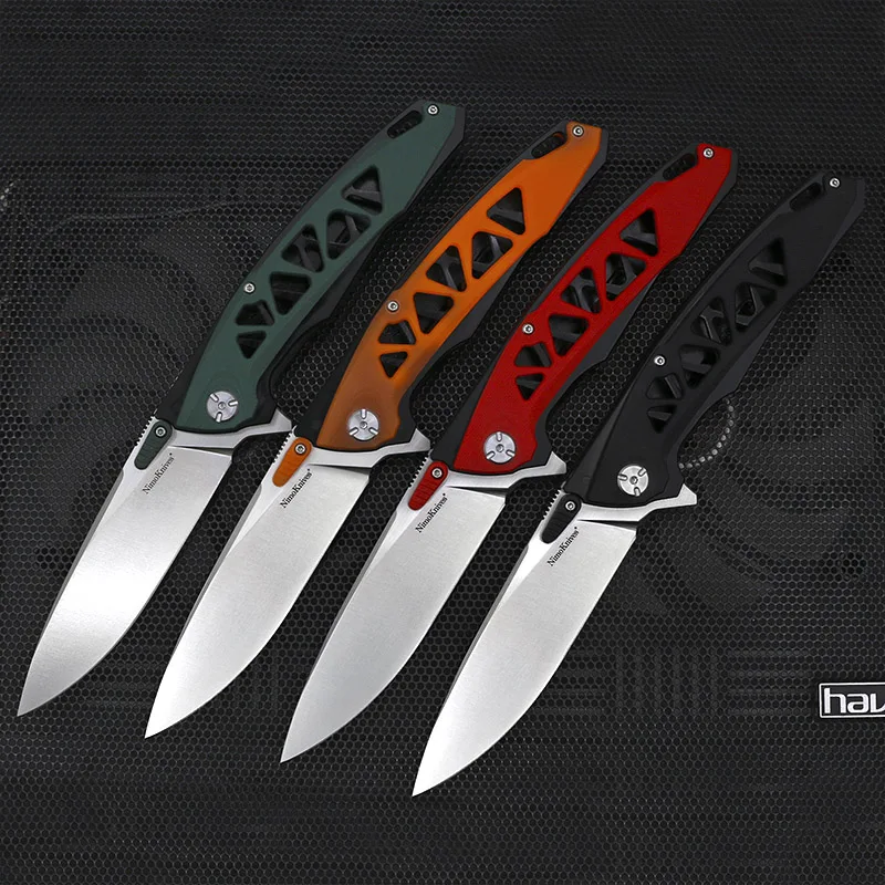 Nimoknives & Fatdragon оригинальный дизайн yggdrсил Складной нож 440C уличный многоцелевой для