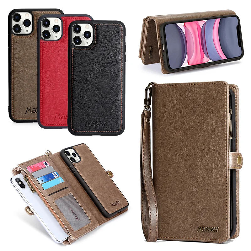 

Flip Case Leather Cover For LG Stylo 5 6 7 4G 5G Card Slots Business Zipper Wallet Coque Luxury Magnetic Phone Case Retro Shell
