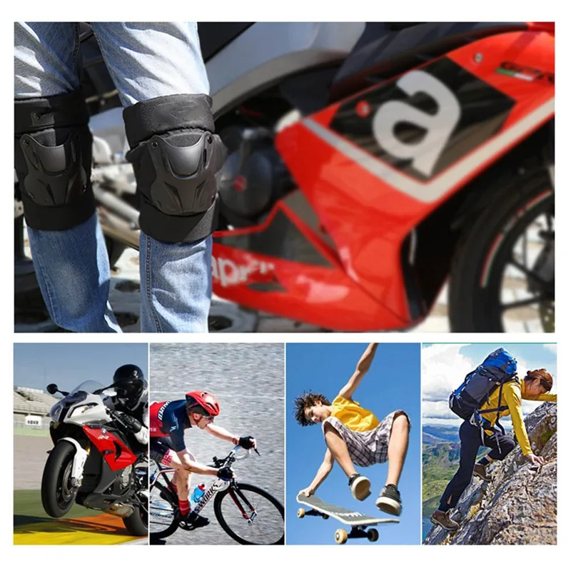 1 пара колено рукав Обёрточная бумага летучей мыши Форма Регулируемый PP оболочки