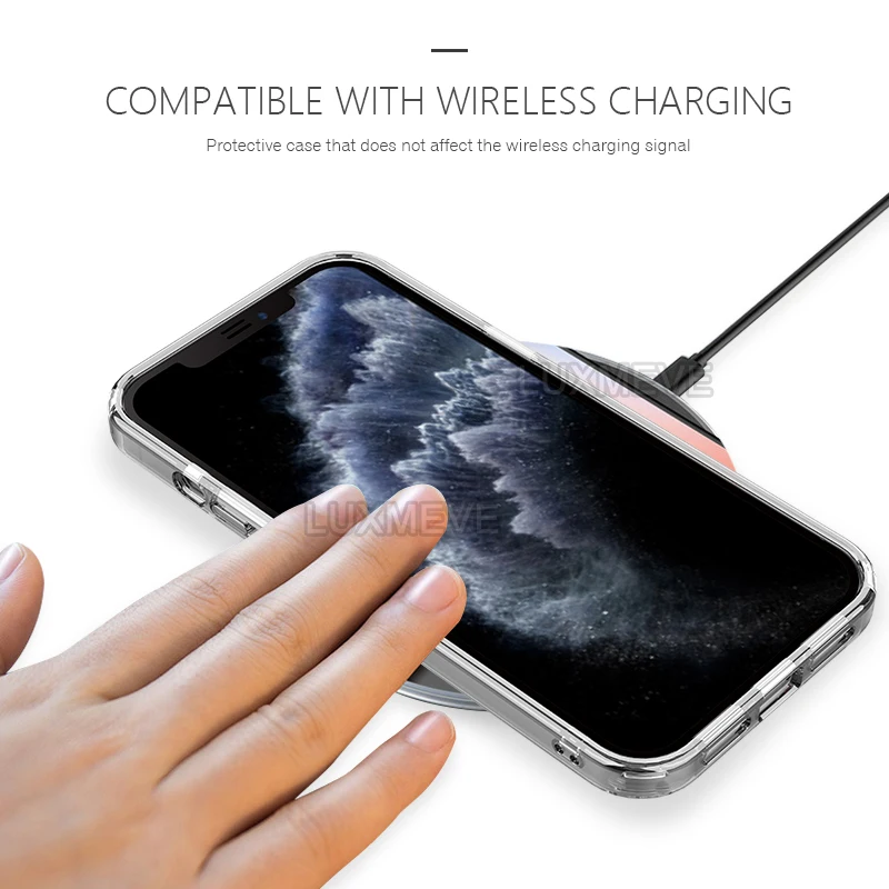 

Ultra Thin Clear Silicone Case For iPhone 12 11 Pro XS Max X XR Soft TPU Cover For iPhone 7 8 6 6s Plus 12 Mini SE 2020 XS Case