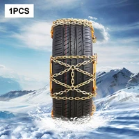 automobile snow chains slip protective widely used tire chains enlarged and thickened for icy snowy sand roads safe driving