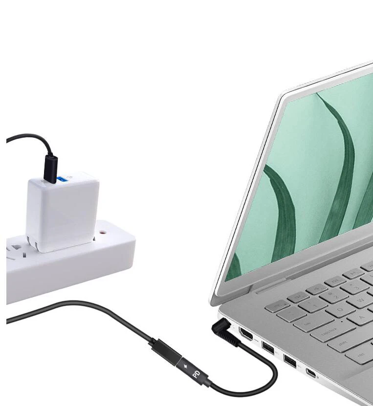 PD Decoy триггер Быстрая зарядка конвертер Кабель-адаптер USB TYPE-C в DC разъем для