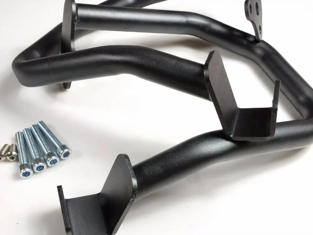 Мотоциклетная дорожка черная/хромированная Защитная панель для двигателя с