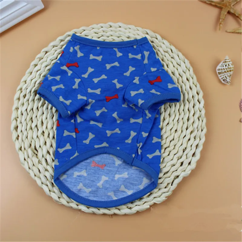 Летняя одежда для собак футболка кошек и щенков костюм маленьких пальто чихуахуа