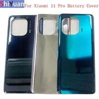 battery cover rear door panel housing case for xiaomi mi 11 pro 11pro back cover replacement repair parts