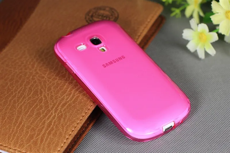 GREAT PRICE Ultra Thin Soft TPU Transparent crystal Gel Case For Samsung Galaxy S3 III Mini i8190 protector back cover |