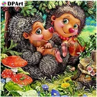 Алмазная 5D Вышивка Ежик, M1653