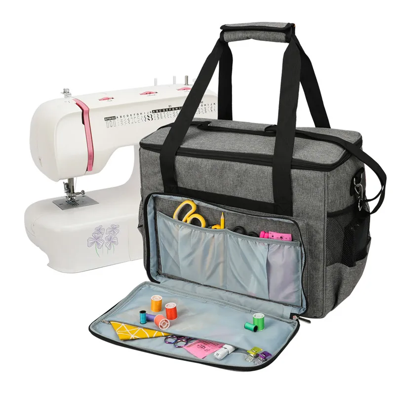 Large Capacity Sewing Machine Storage Bag Tote Multi-functional Portable Travel Home Organizer For Tools &ampAccessories | Дом и сад
