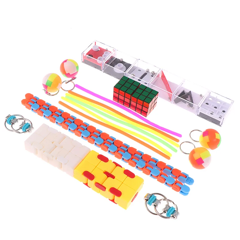 

24pcs/set Stress Relief And Anti-Anxiety Tools Bundle For Kids And Adults Sensory Toy Set For Children And Adults