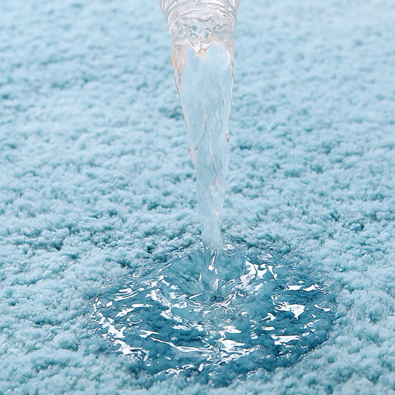 Входной коврик однотонный утолщенный водопоглощающий нескользящий для спальни